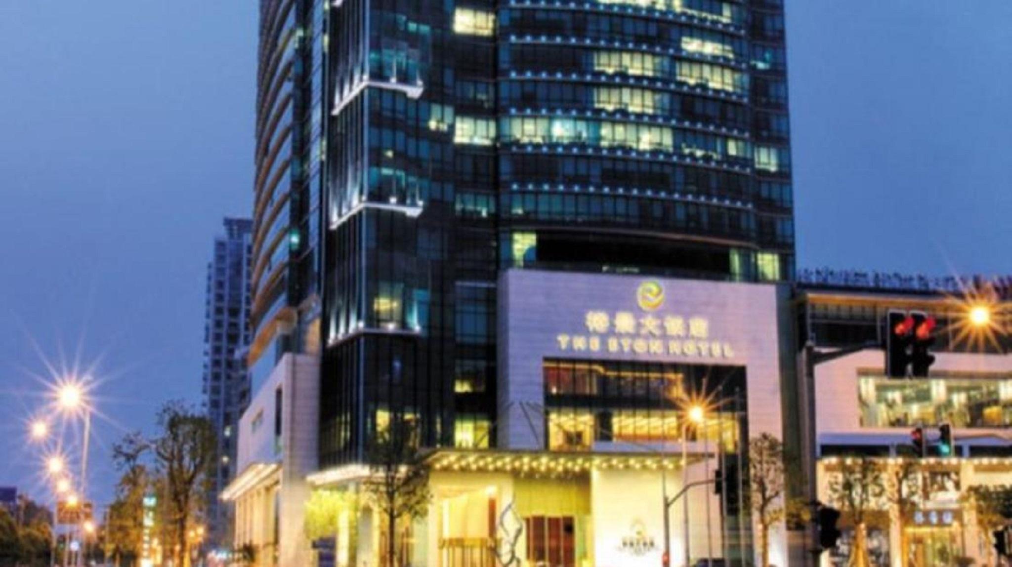 The Eton Hotel Shanghái Exterior foto